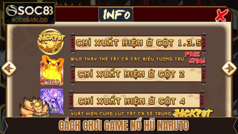 Game Nổ Hũ Naruto - Cơ Hội Vàng Săn Kho Báu Triệu Đô 3 Nguyên tắc chơi game nổ hũ Naruto chi tiết nhất