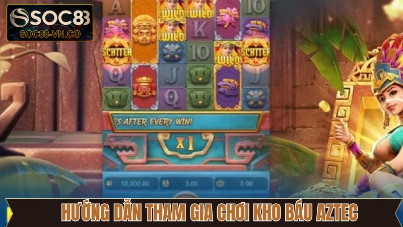 Kho Báu Aztec - Cơ Hội Đổi Đời Với Các Vòng Quay Đầy Thú Vị 4 Hướng dẫn chi tiết tham gia slot game Aztec dễ dàng