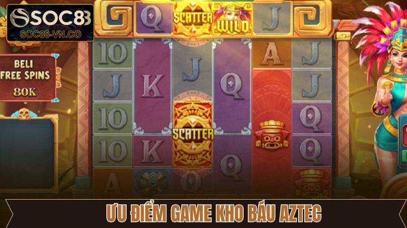 Kho Báu Aztec - Cơ Hội Đổi Đời Với Các Vòng Quay Đầy Thú Vị 3 Sức hút không thể chối từ của trò chơi kho báu Aztec